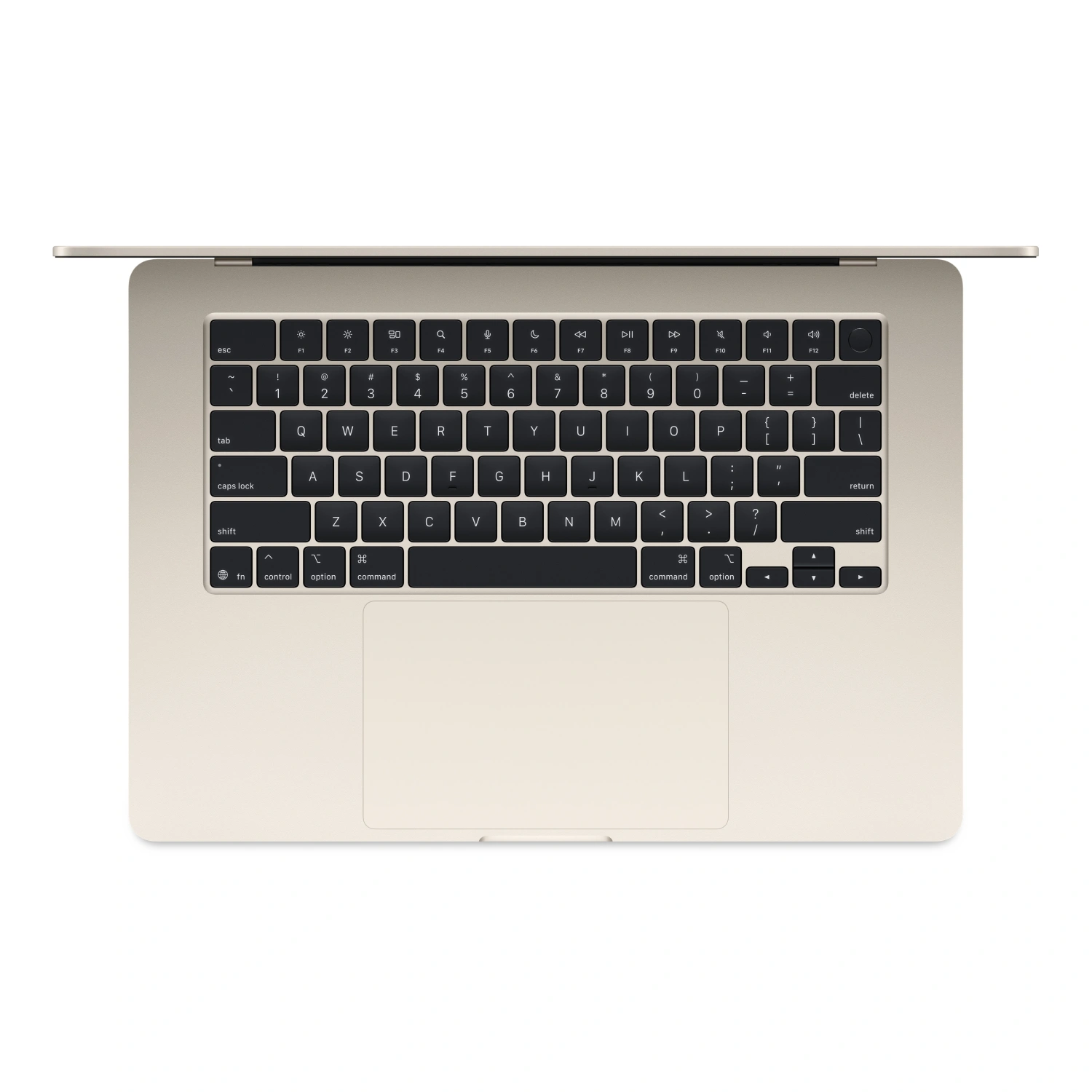 Ноутбук Apple Macbook Air 15" (2025) M4 24 ГБ, 512 ГБ SSD (MC6K4), "сияющая звезда"