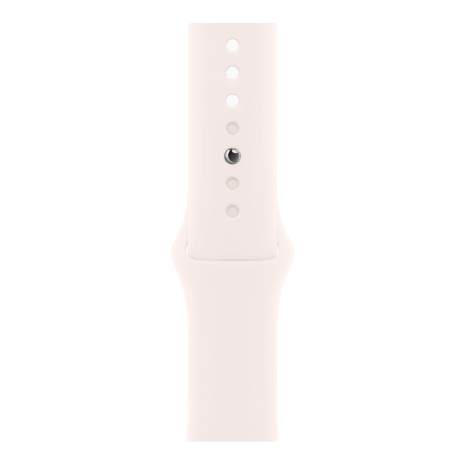 Apple Watch Series 11, 46 мм, алюминий цвета «Rose Gold», спортивный ремешок "Light Blush", M/L (MEV74)