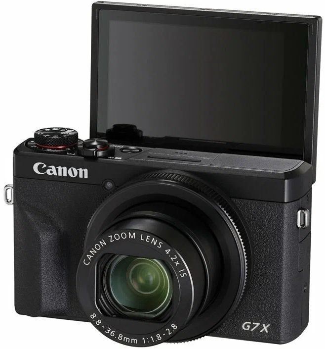 Фотоаппарат Canon PowerShot G7 X Mark III черный