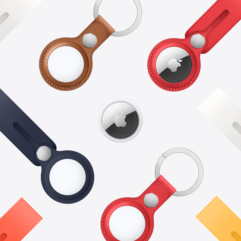 Поисковый трекер Apple AirTag (4 штуки)